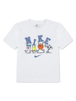 Nike - White Sportball Graphic T-Shirt