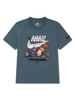 Nike - Grey Rest And Recovery T-Shirt