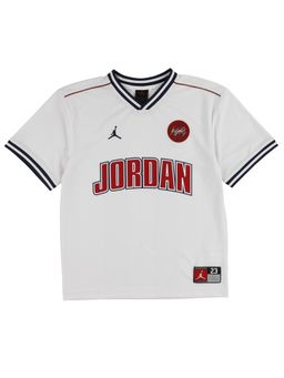 Jordan - White Sport Jersey T-Shirt