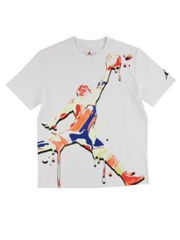 Jordan - White Splash Paint Spill T-Shirt