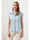 Blue color option, Sold out, Currently selected