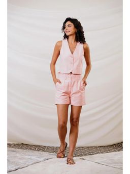 Dearme - Peach Blush Power Co-Ord Set