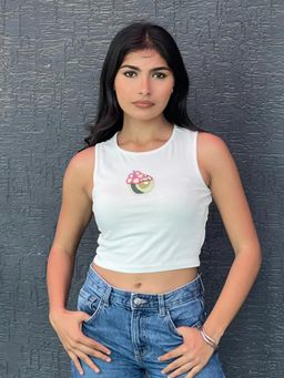Dearme - White Coconut Tank Top