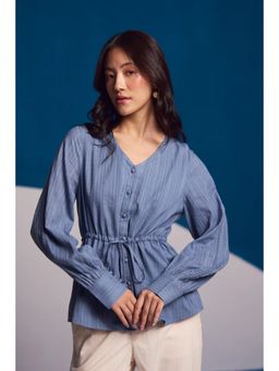 Dearme - Blue Santorini Breeze Top