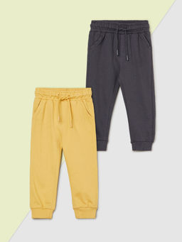 max - Boys Solid Joggers - (Pack of 2)