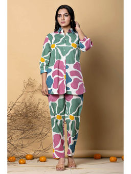 Autumnlane - Kashwini Flora Cotton Co-Ord (Set of 2)