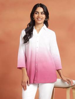 Fabindia - Pink Cotton Tunic