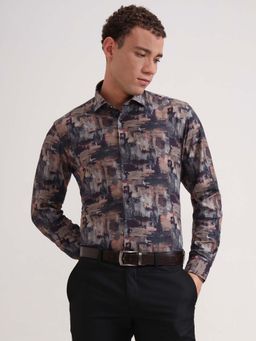 Wyre - Men Multi Color Slim Fit Party Wear Shirt