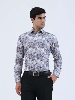 Greenfibre - Men Multi Color Printed Party Wear Shirt