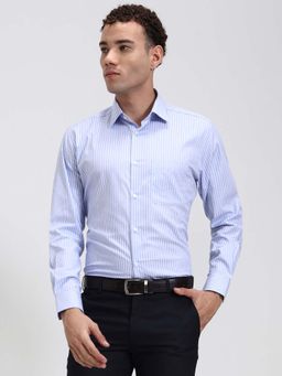 JadeBlue - Men Formal Striped Shirt