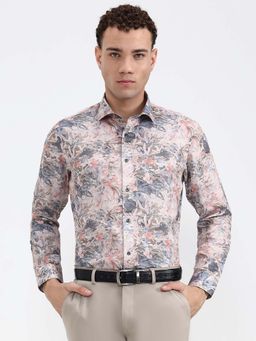 Greenfibre - Men Multicolor Printed Party Wear Shirt
