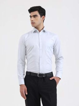 Greenfibre - Men Light Grey Formal Shirt