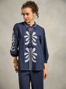 Style Island - Margot Applique Top