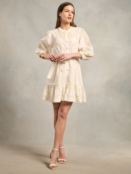 Style Island - Womens Amber Lace Dress with Belt (Set of 2)