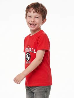 United Colors of Benetton - Red Regular Fit Crew Neck Graphic Print T-Shirt