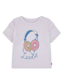 Levi's - Lavender Double Sleeve Graphic Top
