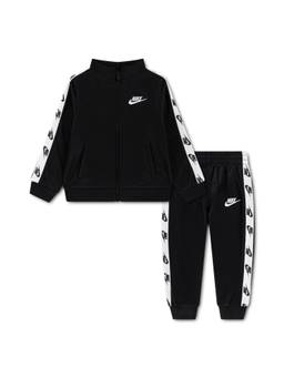 Nike - Black Dri-FIT Sweatshirt and Joggers Full-Zip with Logo Taping