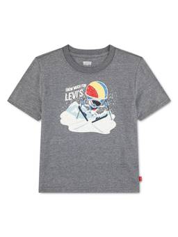Levi's - Grey Skiing Snow Cone Graphic T-shirt