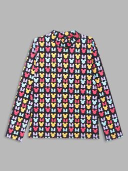 Blue Giraffe - Mickey Mouse Full Sleeves Top