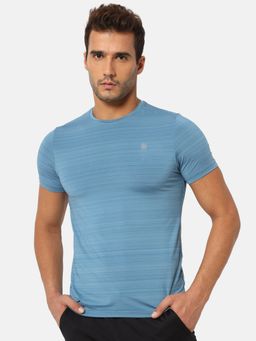 CULT - Gradient Stripe Workout T-Shirt - White