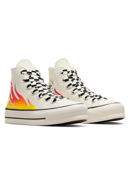 Converse - Women Chuck Taylor All Star Lift Platform Flames High Top Sneakers