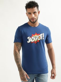 Antony Morato - Mens Printed Blue T-shirt