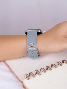 Joker and Witch - Joker & Witch Crystal Heart Gold Pin Watch Charm