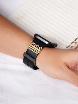 Joker and Witch - Joker & Witch Rhinestone Romance Gold Ring Watch Charm