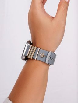 Joker and Witch - Joker & Witch Radiant Rhinestone Gold Ring Watch Charm