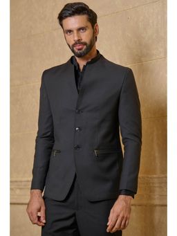 TASVA - Black Classic Bandhgala