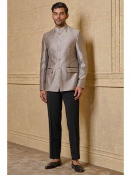 TASVA - Medium Grey Classic Bandhgala