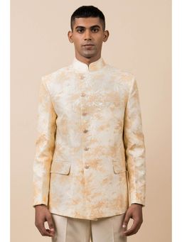 TASVA - Men Beige Bandhgala