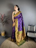 Purple color option, Currently selected