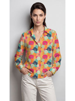 Twenty Dresses by Nykaa Fashion - Multi Poly Crepe Printed Bohemian Shirt