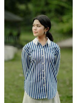 Five Thirty Somewhere - Blue Borrowed Sky Full Sleeves Shirt