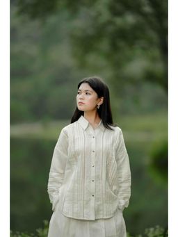 Five Thirty Somewhere - White Everyday Poem Full Sleeves Shirt