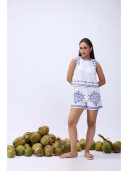RUIAAN - Ivory Co-Ord Set