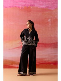 RUIAAN - Black Arc Co-Ord Set