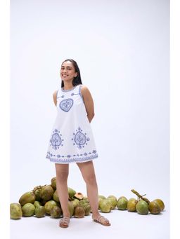 RUIAAN - White Vanilla Mini Dress