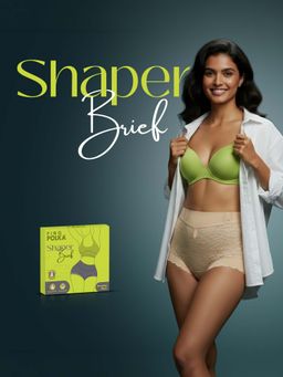 Pinq Polka - Shapewear Invisiskin Tummy Tucker Brief Panty Everyday Shaper