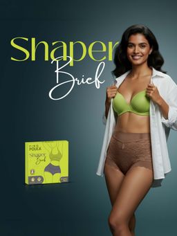 Pinq Polka - Shapewear Invisiskin Tummy Tucker Brief Panty Everyday Shaper