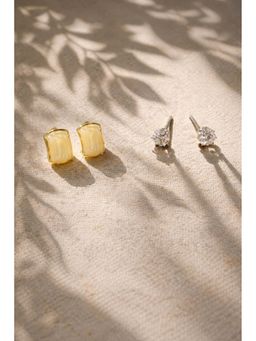 Niska - Multi-Color Drop Earrings (Pack of 2)