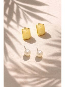 Niska - Multi-Color Drop Earrings (Pack of 2)