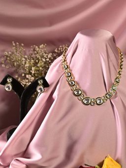 Swan Jewels - Rajkumari Sita Polka Long Jewellery Set