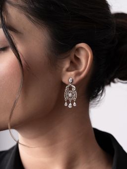 Voylla - Cave Chronicles Blossom Fresco Dangle Earrings