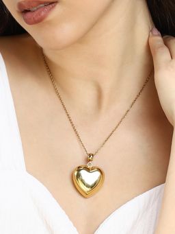 Sohi - Women's The Balloon-Coeur Necklace - California Gold