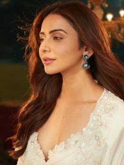 Accessher - Oxidised Silver Small American Diamond Jhumki