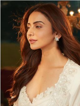 Accessher - Gold Tone Korean Crystal Round Studs for Women and Girls