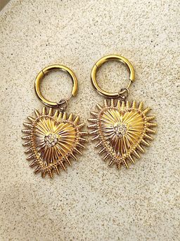 AMOSSH - Waterproof 18k Gold Plated Aura Earrings