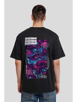 UNDERRATED CLUB - Izzyboi Black Graphic Printed T-Shirt